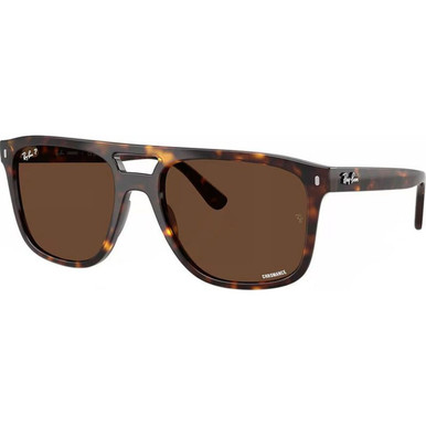 Ray-Ban Chromance RB2213CH - Havana/Brown Polarised Glass Lenses 58 Eye Size