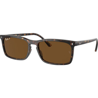 Ray-Ban RB4435 - Havana/Brown Polarised Glass Lenses 59 Eye Size
