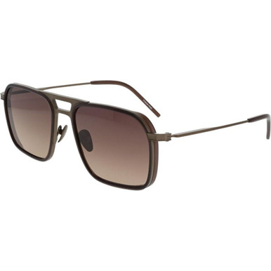 Kaleos Messer - Brown/Brown Gradient Lenses