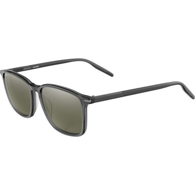 Serengeti Lenwood - Shiny Translucent Gunmetal/555nm Photochromic Polarised Glass Lenses
