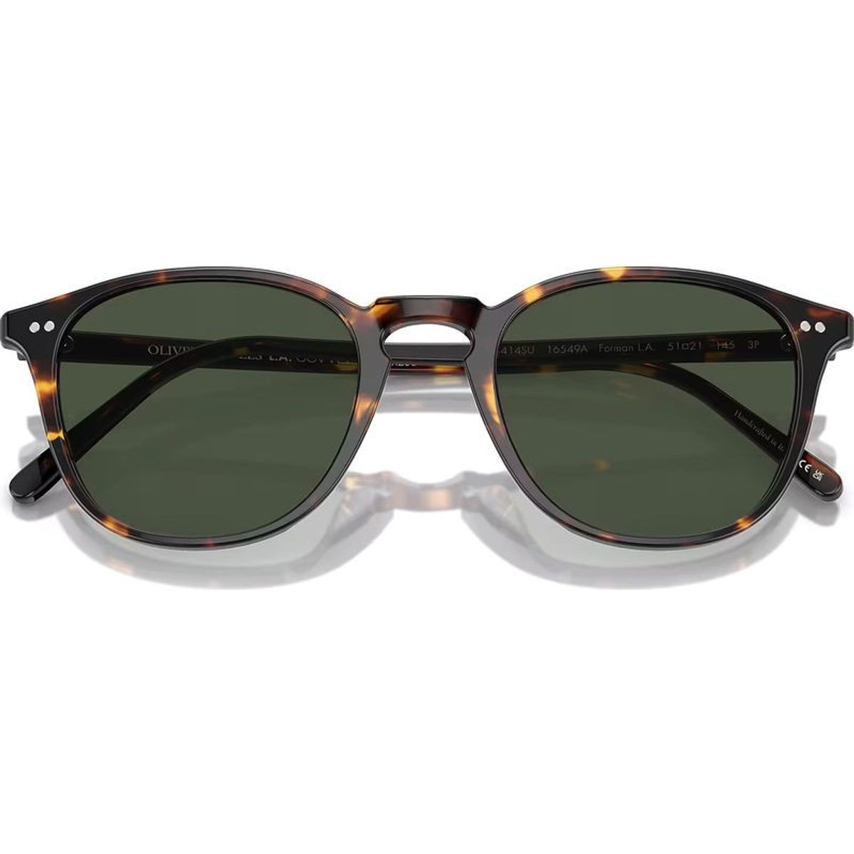 Shop Oliver Peoples Forman L.A OV5414SU Dm2/Green Polarised