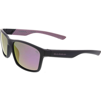 Quiksilver Sandbar - India Ink/Deep Purple Mirror Polarised Lenses