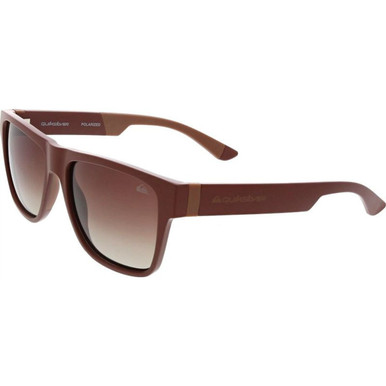Quiksilver Castaway - Henna/Brown Gradient Polarised Lenses