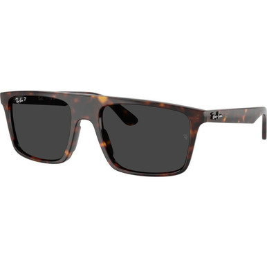 Ray-Ban RB2222 - Havana/Black Polarised Glass Lenses 57 Eye Size