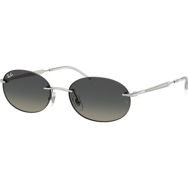 Ray-Ban RB3767 - Silver/Grey Gradient Lenses