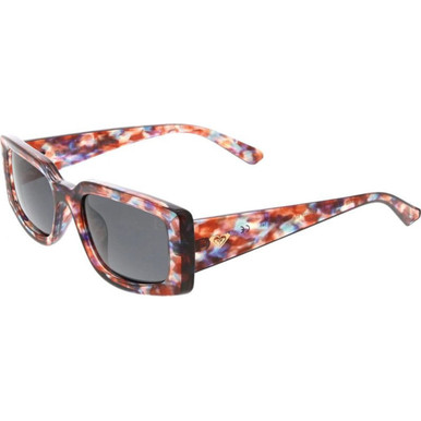 Roxy Cave Pearl - Pink Multi Demi/Smoke Polarised Lenses