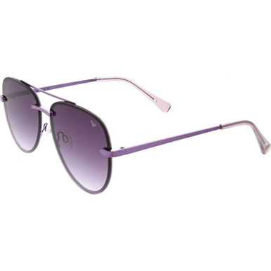 Roxy Into the Sun - Purple/Purple Gradient Lenses