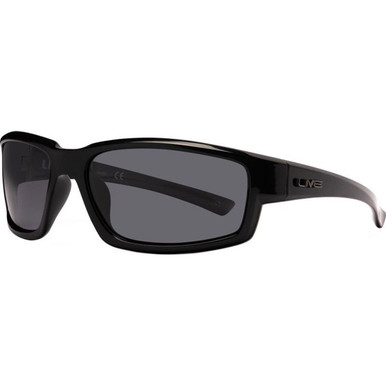 Liive Long Tail - Black/Smoke Polarised Lenses