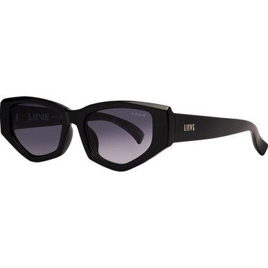 Liive Punk - Black/Smoke Gradient Lenses