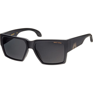 Mako Cruze - Matte Black/Grey HD Polarised Glass Lenses