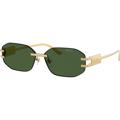 Versace VE2274 - Gold/Dark Green Lenses