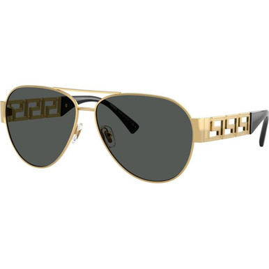 Versace VE2289 - Gold/Dark Grey Lenses