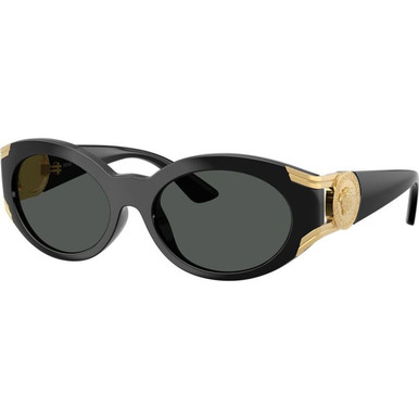 Versace VE4503U - Black/Dark Grey Lenses