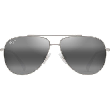 Maui Jim Hau'oli XS Sunglasses Silver/Neutral Grey Polarised