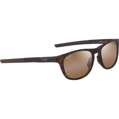 Maui Jim Melemele - Matte Dark Havana/HCL Bronze Polarised Lenses