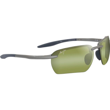 Maui Jim Ho'okipa Ultra G - Matte Metal Grey/HT Green Photochromic Polarised Lenses