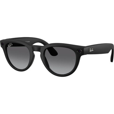 Ray-Ban Smart Glasses Meta Headliner (Gen 2) RW4013 - Matte Black/Graphite Gradient Polarised Lenses
