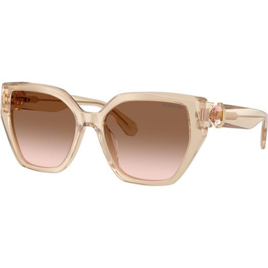 Swarovski SK6044U - Milky Beige/Brown Gradient Lenses