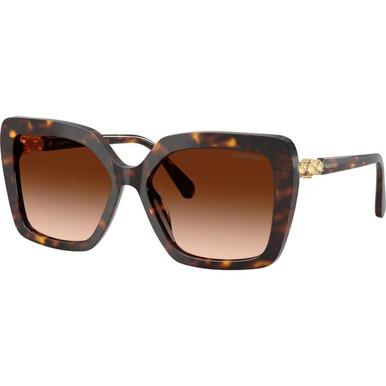 Swarovski SK6049 - Havana/Brown Gradient Lenses