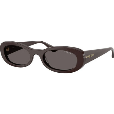 Vogue Eyewear VO5582S - Full Brown/Black Smoke Lenses