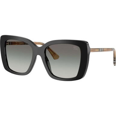 Burberry BE4456 - Black/Grey Gradient Lenses