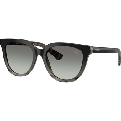 Burberry BE4469 - Grey Check/Grey Gradient Lenses