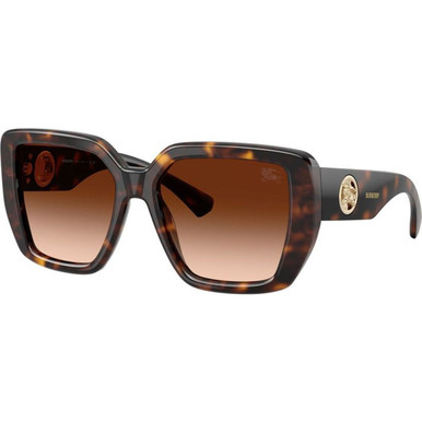 Burberry BE4471F - Dark Havana/Brown Gradient Lenses