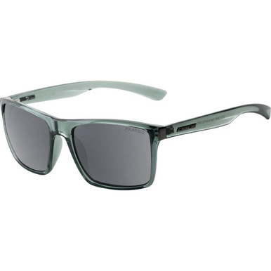 Dirty Dog Volcano - Crystal Emerald Green/Grey Polarised Lenses