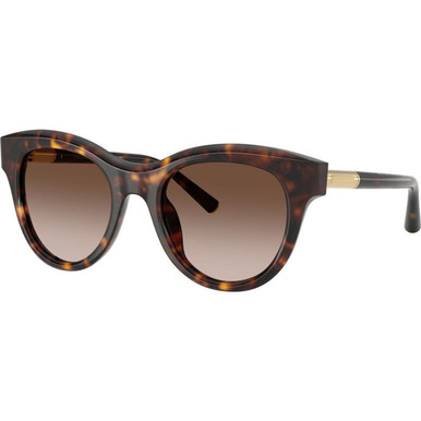 Dolce & Gabbana DG4518 - Havana/Brown Gradient Lenses