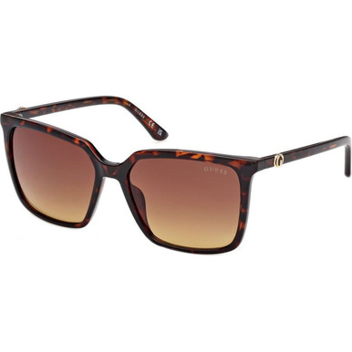 Guess GU00258 - Dark Havana/Brown Gradient Lenses