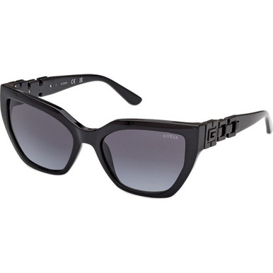 Guess GU00264 - Shiny Black/Smoke Gradient Lenses