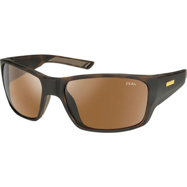 Zeal Optics Bucktail - Matte Havana/Copper Polarised Lenses