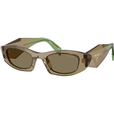 Prada PRB16S - Terra/Light Brown Lenses