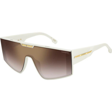 Carrera Victory C 18/S - Ivory/Burgundy Gold Mirror Gradient Lenses
