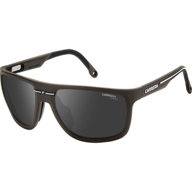 Carrera C Sport 08/S - Matte Brown/Silver Mirror Lenses