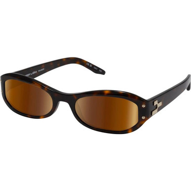 NRGY By Revo Vela - Tortoise/Terra Brown Mirror Polarised Lenses