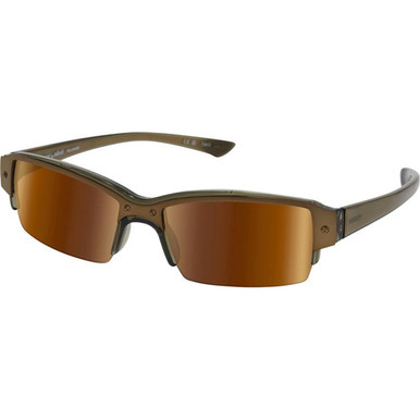 NRGY By Revo AD Astra - Crystal Olive/Terra Brown Mirror Polarised Lenses