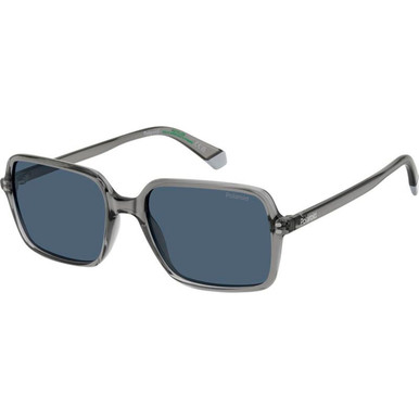 Polaroid PLD 6247/S - Grey/Blue Polarised Lenses