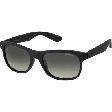 Polaroid P1015/S - Matte Black/Green Gradient Polarised Lenses
