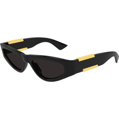 Bottega Veneta BV1407S - Black/Grey Lenses