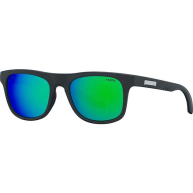 Pit Viper The Highball - Bio Exec Black/Blue Green HDPV Mirror Polarised Lenses