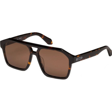 Quay Australia Soundcheck - Dark Tortoise/Brown Lenses