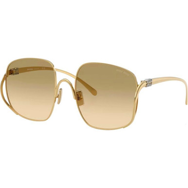 Miu Miu MUA57S - Gold/Camomilla Gradient Lenses