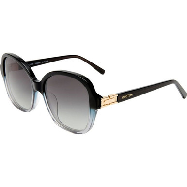 Oroton Olympe - Navy Gradient/Cool Smoke Gradient Lenses