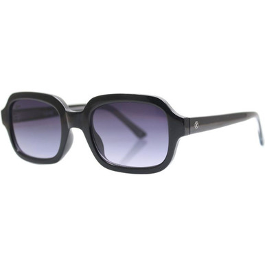 Reality Eyewear Beatnik - Jett Black/Smoke Lenses