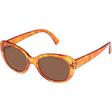 OUTLET Cancer Council Kids Cheetah (O) - Vintage Tort/Brown Polarised Lenses