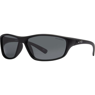 Liive Cat Fish - Matte Black/Smoke Polarised Lenses