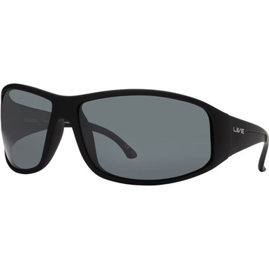 Liive Straddy X - Matte Black/Smoke Polarised Lenses