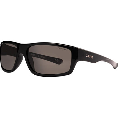 Liive Elliot X - Matte Black/Smoke Polarised Lenses