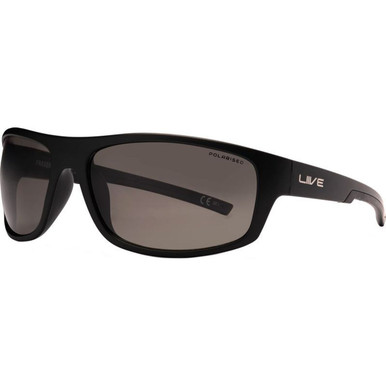 Liive Fraser X - Matte Black/Smoke Polarised Lenses